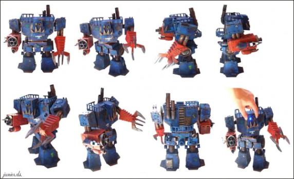 OrkStompa BlueMasta by TheMasterOfTerrains
