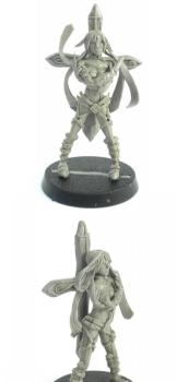 Sister Justina based on Anima Tactics Concept art - 32 mm by Lafeenoirecreations
