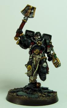 Imperial Fists Chaplain by cyphercodicer1983