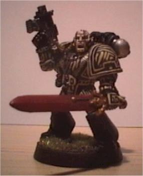 One off Space Wolf Bloodclaw with power weapon by Nozem