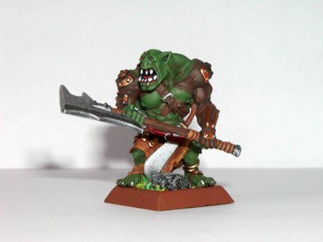 Confrontation Orc converted with GW head by ortvar
