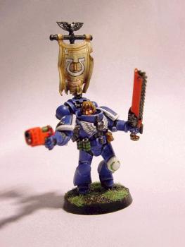 Ultramarine Sergeant by asuryan