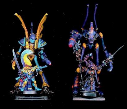 Eldar HQ by strangeaeons