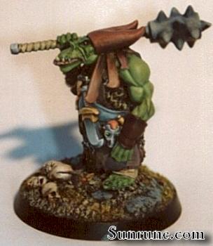 Vorack Ork from Confrontation by Krudd