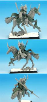 Wood Elves Wild Raider Noble Conversion by Fenris Studio