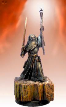Gandalf the Grey at Khazadum by g k