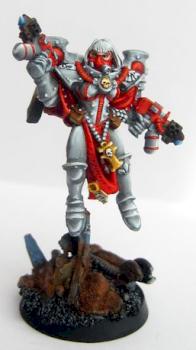 Sisters of Battle Seraphim with flamer by Ija