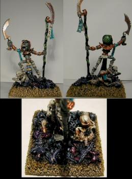 Tomb Kings Liche Priest (Tomb Swarm base) by Psionyx