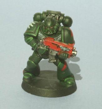 German Gamesday 05 - Speedpainting Marine by Joshua
