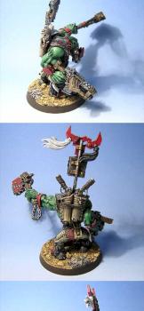 Ork Boss with Iron Gob by brainless