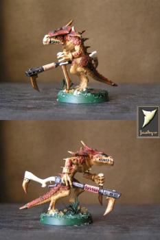Lizardman/Kroot Conversion by Jashyr