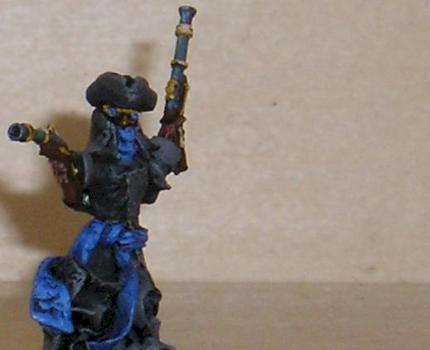 Warmachine Cygnar Gun Mage Captain Adept Conversion by Scaramouche