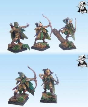 Wood Elves Scouts by Black Gobbo