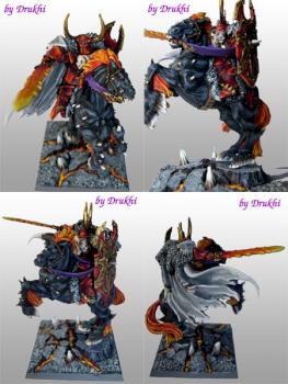 Archaon as Khorne General by Drukhi
