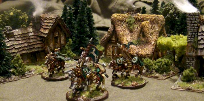 Warmaster 10mm - Rohirim Command by therry