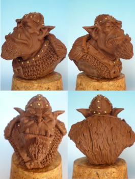 buste orc viking by JmB