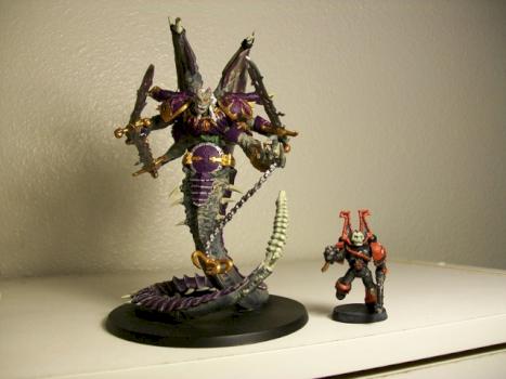 fulgrim daemon prince by ChaosiGoodness