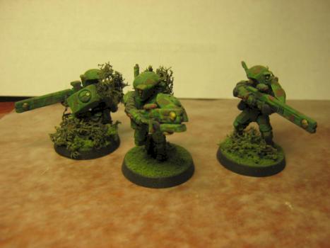 Tau Fire Warriors by feydrautha