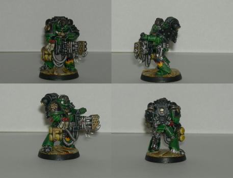 Salamander Sternguard with Heavy Flamer by GraemePaul