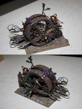 Skaven Doomwheel by cplares