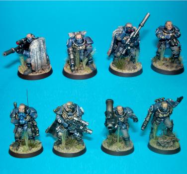 Ultramarine Scout Squad GD Oz 2010 by Sihook