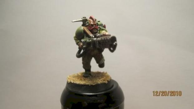 Guardsman with flamer by Wrathchild