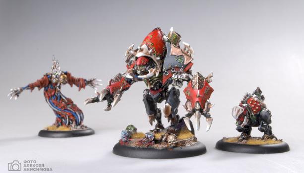 Cryx machines by Krig