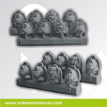 Conversion parts Shoulder pads by Scibor