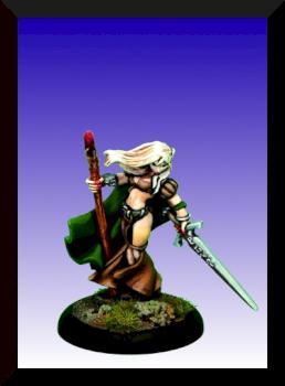Alastriel,Elf Sorceress by Dark Elf Miniatures