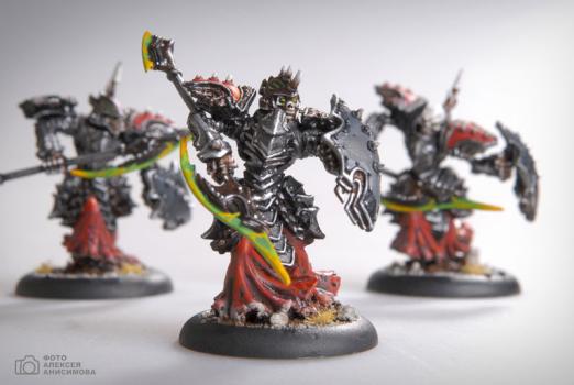 Cryx Bane Knights by Krig