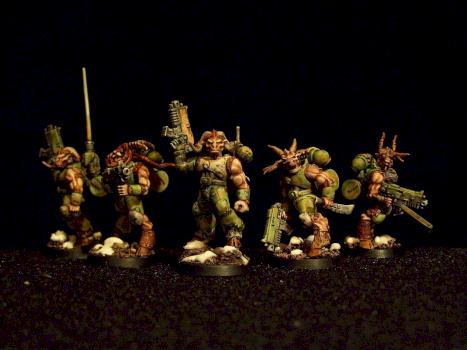 Beast Marine beastmen by johnny889