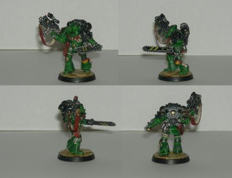 Salamander Sternguard with Chainsword by GraemePaul