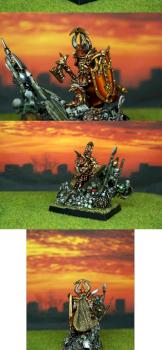 Warhammer MPG Painted Chaos Lord 25th Harry Hammer WC37 by miss painting