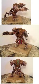 Skaven Rat Ogre by zeltch