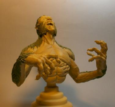 BUST WOLFMAN SCALE 1/9 by Migliorini Simone