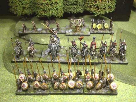15mm DBA Alexandrian Imperial by AndyT