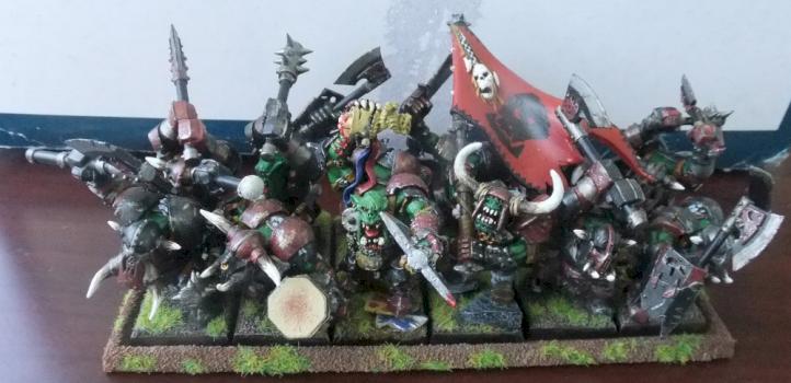 Black Orcs by Amegamenon