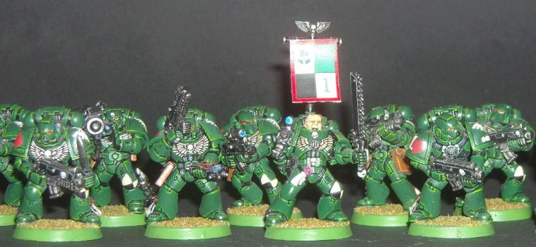 Dark angels Tactical Squad by Tiberius122