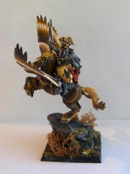 Bretonnian Knight Lord conversion by Eclipseddstny