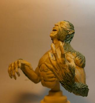 BUST WOLFMAN SCALE 1/9 by Migliorini Simone