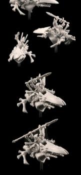 Farseer on jetbike. Sport style. by Ghost Miniatures