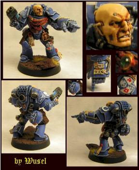 Ultramarine Captain Ram by Wusel