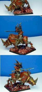 khorne herald on jugger by EjercitoElfo