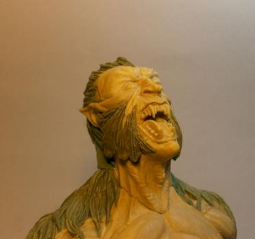 BUST WOLFMAN SCALE 1/9 by Migliorini Simone