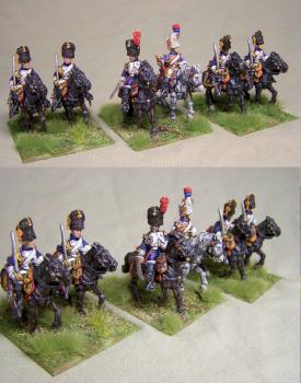 28mm French Imperial Guard Horse Grenadiers by danhochi