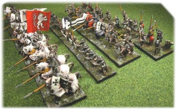 15mm DBA Teutonic Knights by AndyT