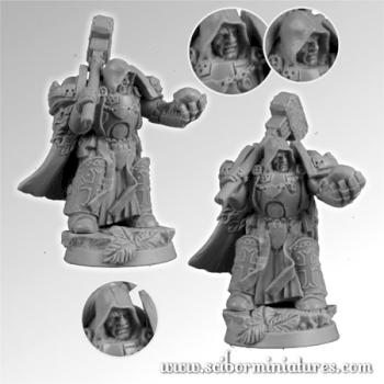 SF Templar Knight Promo Miniature by Scibor