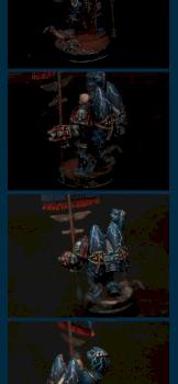 Night Lord Standard Bearer Aurelius by zekaine