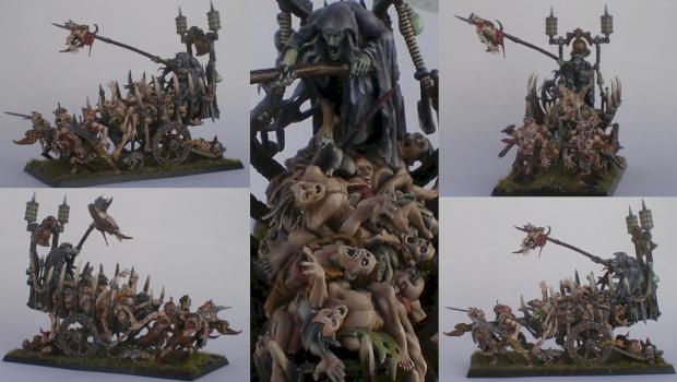 Carro dei cadaveri (Vampire Counts Corpse Cart) by algente