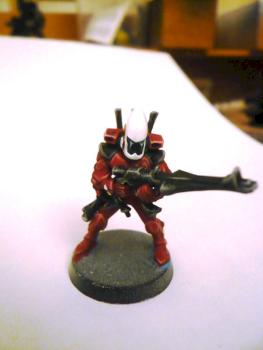 WIP Eldar Gardian/ gardien by ghostd